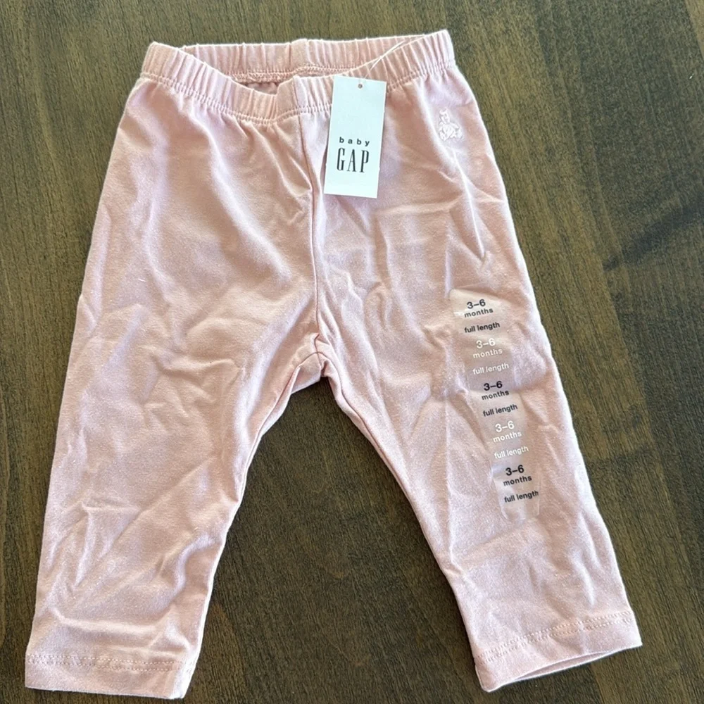 GAP Baby-Girls Stretch Jersey Legging | Color Icy Pink | Size 3-6 months | (G3)